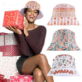 Framendino, 6 Pack Sublimation DIY Bucket Hats Blank Beach Fishing Caps White for Men Women Framendino