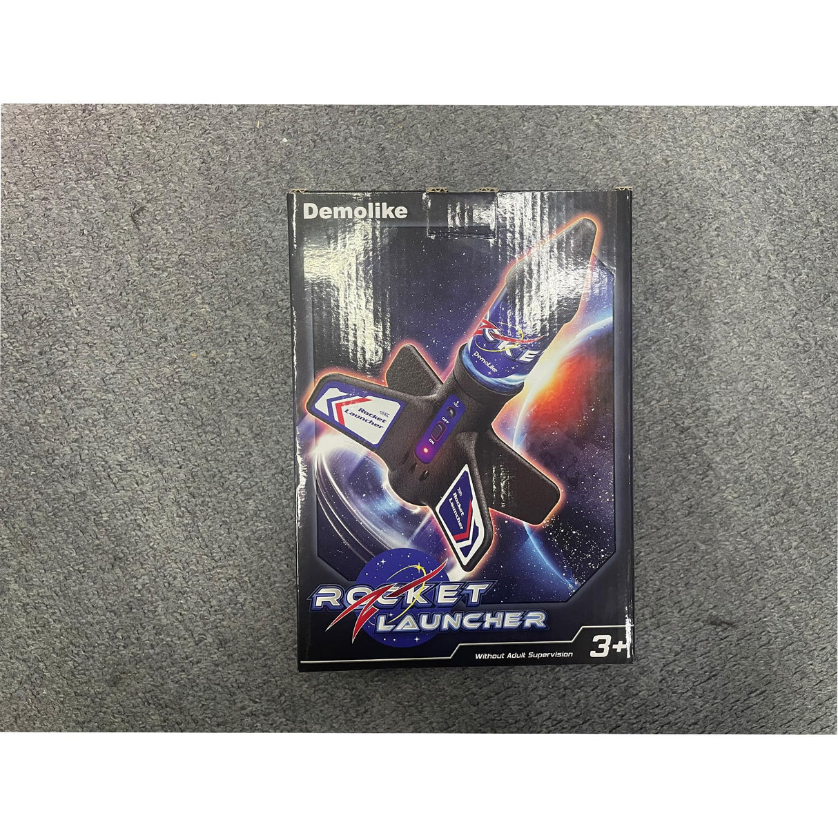 Demolike Rocket Launcher for Kids Automatic Launch 200 Feet Air Rocket Toy for Boy 10 Years Old Air Rocket with Safety Parachute and LED Outdoor Rocket Kits Toys Gifts for Kids Age 5 6 7 8 9 10 11 12 Demolike