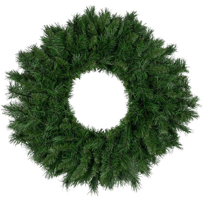 NORTHLIGHT Lush Mixed Pine Artificial Christmas Wreath, 24-Inch, Unlit