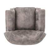 Christopher Knight Home Waldo Tufted Wingback Recliner Chair(Warm Stone). GDFStudio