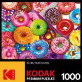 RoseArt - Kodak Premium - I Love Donuts - 1000 Piece Jigsaw Puzzle for Adults RoseArt