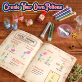 wookidel Fairy Magic Craft Kit for Kids with 20PCS Potion Bottles - Fairy Magical Potions Making Craft Kit - Gift for Christmas, Birthday, Creative Art Craft Kit for Girls Boys 6 7 8 9 10 Year Old wookidel