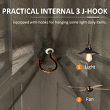 Domi 10' X 12' Hardtop Gazebo, Upgraded Metal Gazebo with Drainage System, Dual-Layer Galvanized Steel Roof, Curtain and Netting, Outdoor Shelter Canopy for Patio, Garden, and Backyard, Brown domi outdoor living