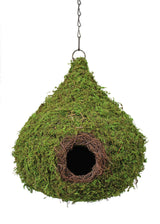 SuperMoss (56010) Raindrop Birdhouse with Chain, 10 by 13-Inch, Fresh Green SuperMoss