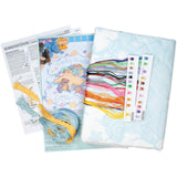 DIMENSIONS 3171 Twinkle Twinkle Twinkle Quilt Stamped Cross Stitch Kit, 34'' W x 43'' H White Dimensions