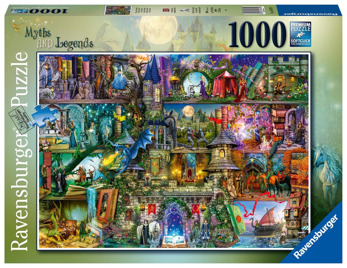 Ravensburger Aimee Stewart Myths & Legends 1000 Piece Jigsaw Puzzle for Adults and Kids Age 12 and Up Ravensburger