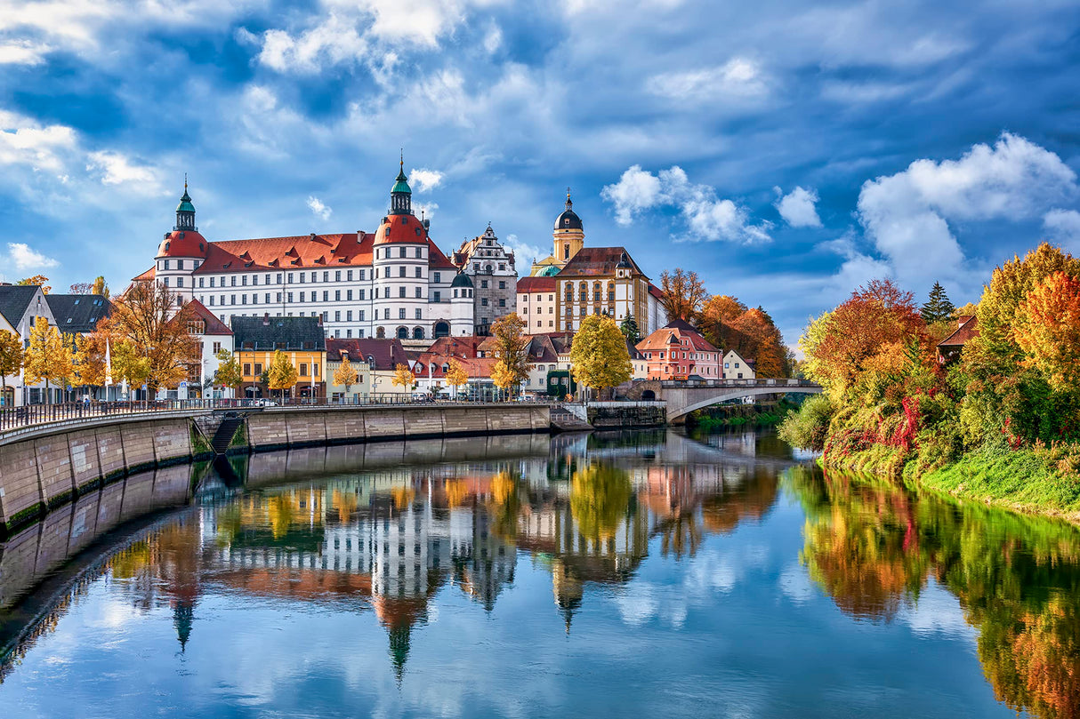 PLAYVERSE - Neuburg Castle Palace, Germany - 500 Piece Jigsaw Puzzle for Adults - 20.4 in. x 14.9 in. | 52 x 38 cm Playverse