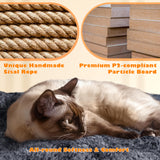 Yaheetech 62.2inches Cat Tree Cat Tower Cat Condo with Platform & Hammock, Scratching Posts for Kittens Pet Play House with Plush Perch for Indoor Activity Relaxing Yaheetech