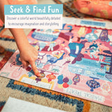 Foothill Toy Co. Children’s Jigsaw Puzzle | Unique Unicorn Art | Educational Gift for Kids 3-8, Unicorn Soda Shop - 48 Piece Foothill Toy Co.