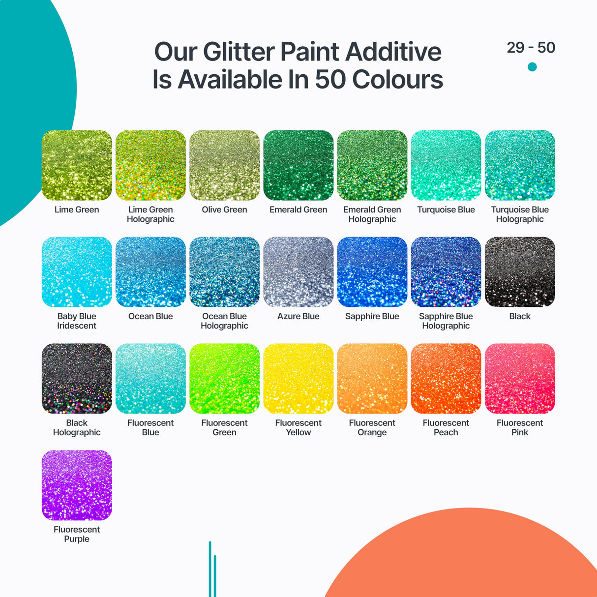 v1rtus Silver Holographic Glitter Paint Additive 400g with 4X Finishing Buffing Pads | for Painting Glitter Walls | Add to Interior or Exterior Paint v1rtus