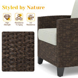 Aluminum Patio Sofa Outdoor Couch with Upgraded Cushions, All-Weather Outdoor 3 Seats Sofa Couch for Pool Garden Porch Backyard, Grey SUNVIVI OUTDOOR