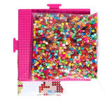 Perler Disney's The Little Mermaid Fused Bead Craft Activity Kit, Includes 9 Patterns, Finished Project Sizes Vary, Multicolor 2003 Pieces Perler