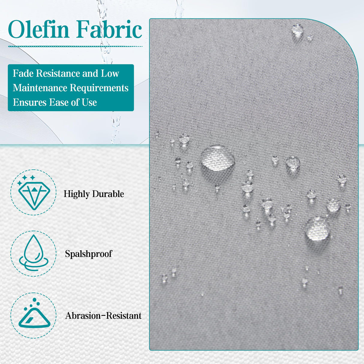 HOMREST 7 Piece Outdoor Sectional Patio Conversation Set,5 Seats Metal Outdoor Patio Furniture Set, All Weather Outdoor Couch Set with 2 Ottoman,3-Seats Sofa,Love Seat,Side Table for Deck, Lawn(Grey) HOMREST