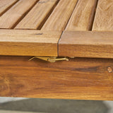 Christopher Knight Home Eric Outdoor Expandable Acacia Wood Dining Table, Natural Finish Christopher Knight Home