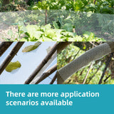 Pet & Garden Safeguard - 15.7IN x 32.8FT Roll - Black Plastic Netting, Multi-Use Decorative Fencing for Poultry, Dogs, Rabbits,Chicken and Snake Barrier ESSFF