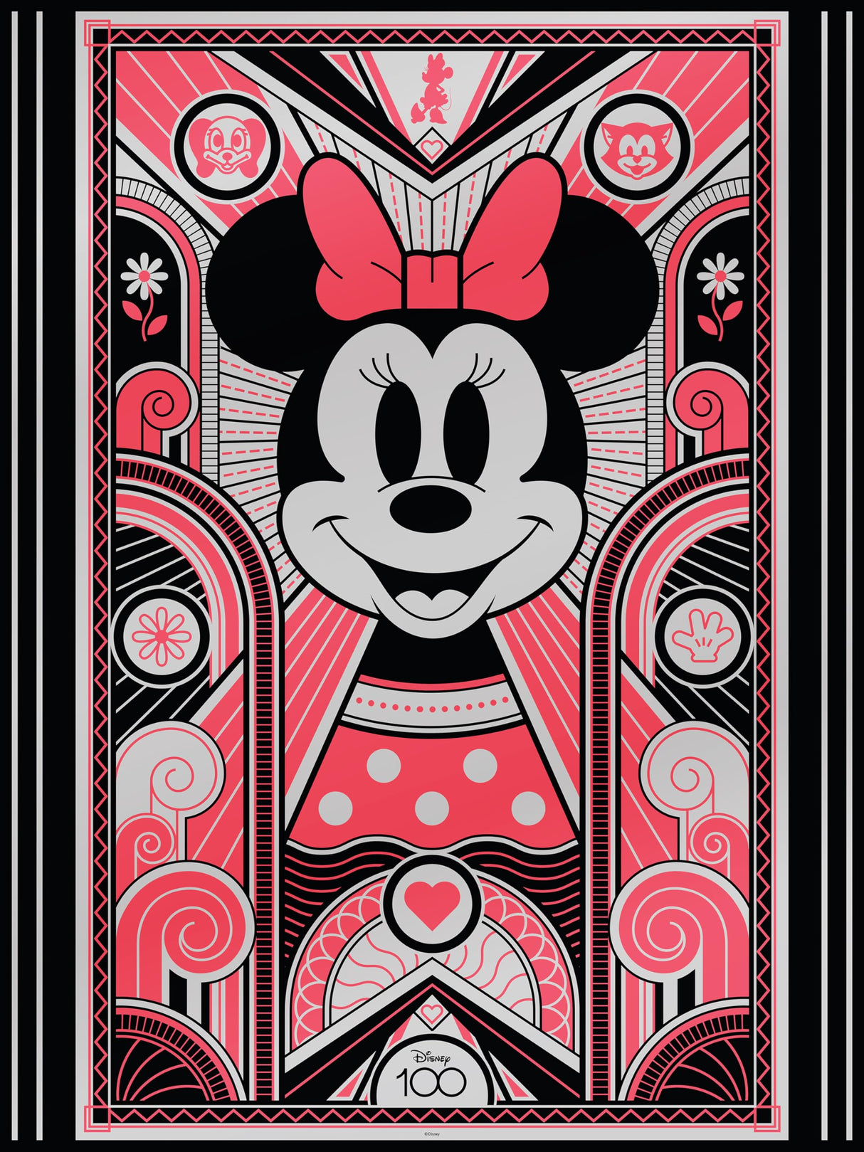 Ceaco - Disney's 100th Anniversary - Luxe Minnie - 300 Piece Jigsaw Puzzle Ceaco