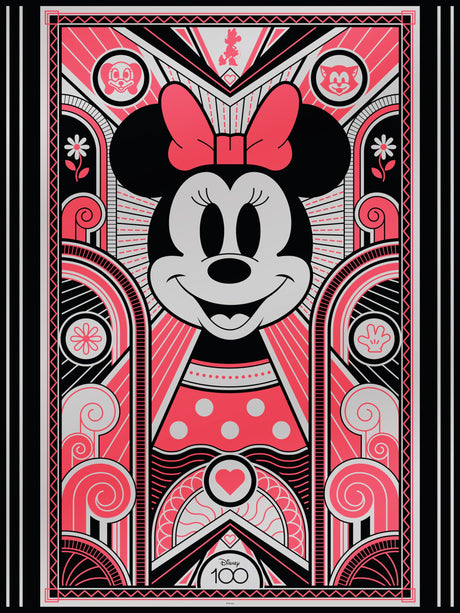 Ceaco - Disney's 100th Anniversary - Luxe Minnie - 300 Piece Jigsaw Puzzle Ceaco