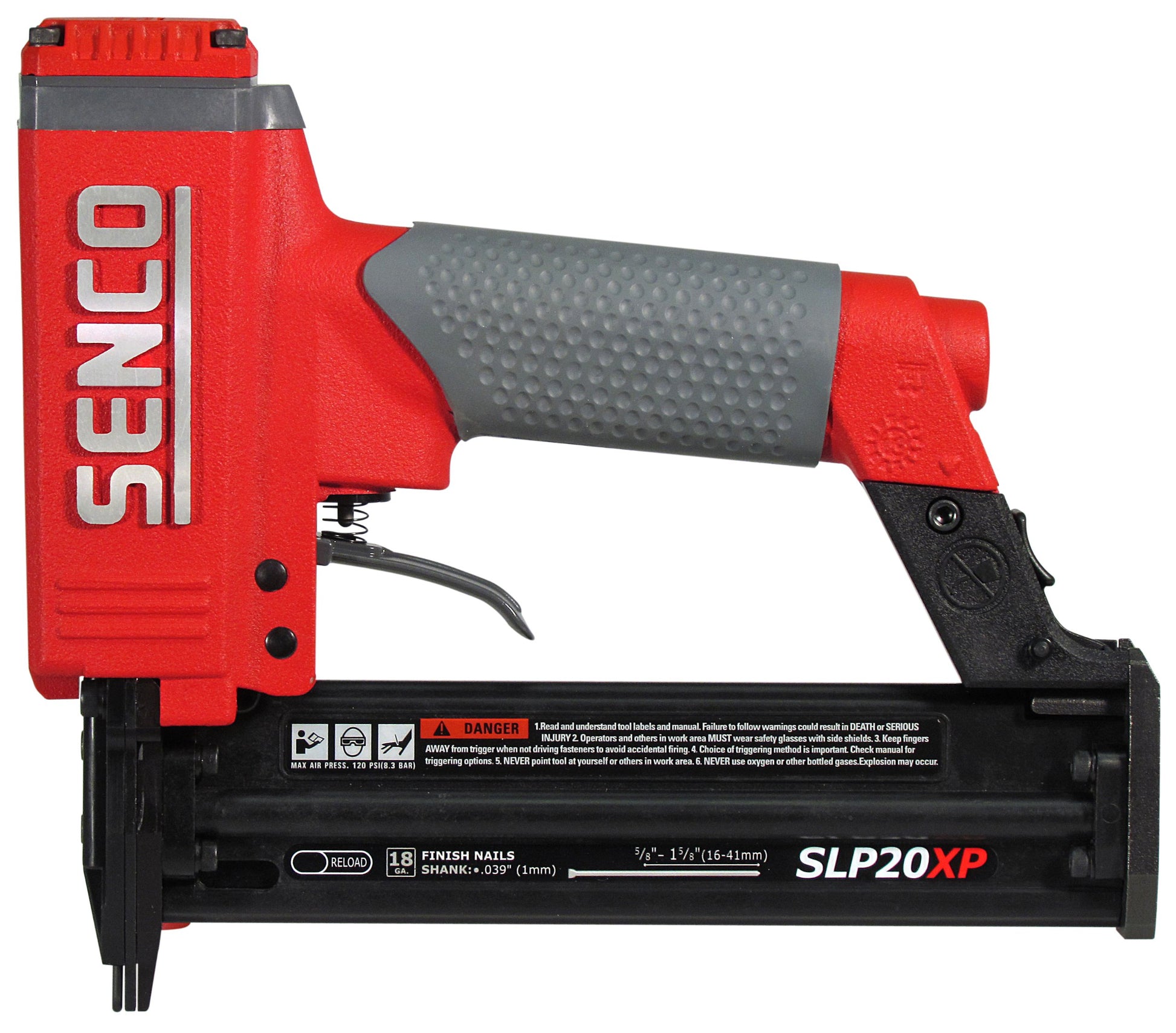 Senco 430101N SLP20XP 1-5/8-Inch 18 Gauge Brad Nailer with Case - WoodArtSupply