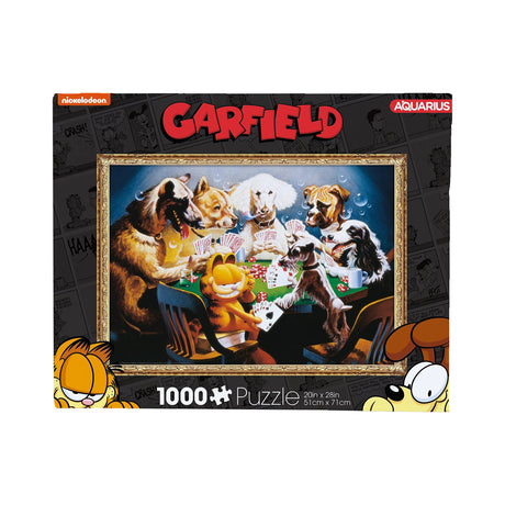 AQUARIUS Garfield Puzzle (1000 Piece Jigsaw Puzzle) - Garfield Merchandise & Collectibles - Glare Free - Precision Fit - 20 x 28 Inches AQUARIUS