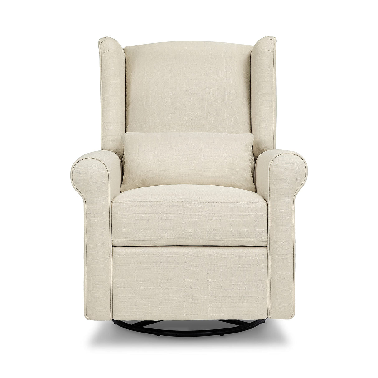 DaVinci Hayden Recliner and Swivel Glider in Natural Oat, Greenguard Gold & CertiPUR-US Certified DaVinci