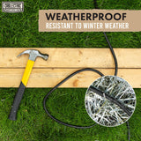 Cablectric Weatherproof Black Extension Cord 75 ft, 16/3 SJTW 75 Foot Outdoor Extension Cord 3 Prong, Heavy Duty Exterior Power Cable Great for Outdoor Lights, Landscaping & Lawn - UL Certified Cablectric