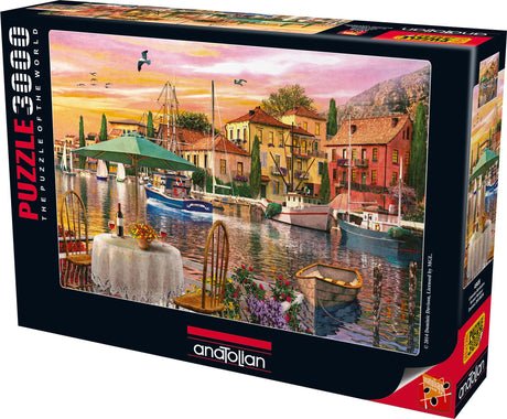 Anatolian Sunset Harbor Jigsaw Puzzle (3000 Piece), Multicolor (4905) Anatolian