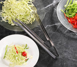 New Star Foodservice 42269 Restaurant-Grade Pom Tong, Stainless Steel, 6.5 inch, Set of 6, Silver New Star Foodservice