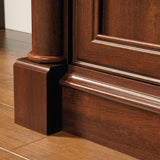 Sauder Palladia Computer Desk and Hutch, Select Cherry finish Sauder