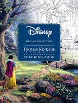 Disney Dreams Collection Thomas Kinkade Studios Coloring Book Andrews McMeel Publishing