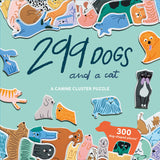 Laurence King 299 Dogs (and a cat) 300 Piece Cluster Puzzle Laurence King Publishing