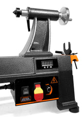 WEN 34034 6-Amp 14" by 20" Variable Speed Benchtop Wood Lathe WEN