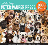 PETER PAUPER PRESS All The Dogs 1000 Piece Jigsaw Puzzle PETER PAUPER PRESS