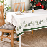 Folkulture Christmas Tablecloth or Dining Table Cover, 60 x 72 Inches, 100% Cotton Rectangle Tablecloth or Green Table Cloth for Christmas Decorations, Long Table Cloth Rectangle, (A Christmas Story) Folkulture