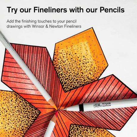 Winsor & Newton Studio Collection Artist Pencils, Watercolor Pencils, Set of 12 Winsor & Newton