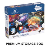 Milky Way Puzzle Galaxy Puzzles – 1000 Piece Adult Puzzle for Adults/Puzzle Space/Solar System/Jigsaw Puzzle Stunning/Puzzles for Adults 1000 Pieces and Up/ 20" x 27"/ 3 Fun Bonus Items by LetsPuzl LetsPuzl