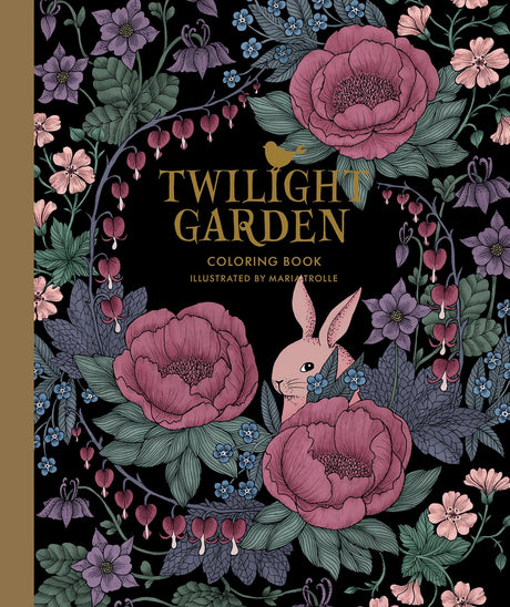 Twilight Garden Coloring Book: Published in Sweden as "Blomstermandala" (Gsp- Trade) Gibbs Smith