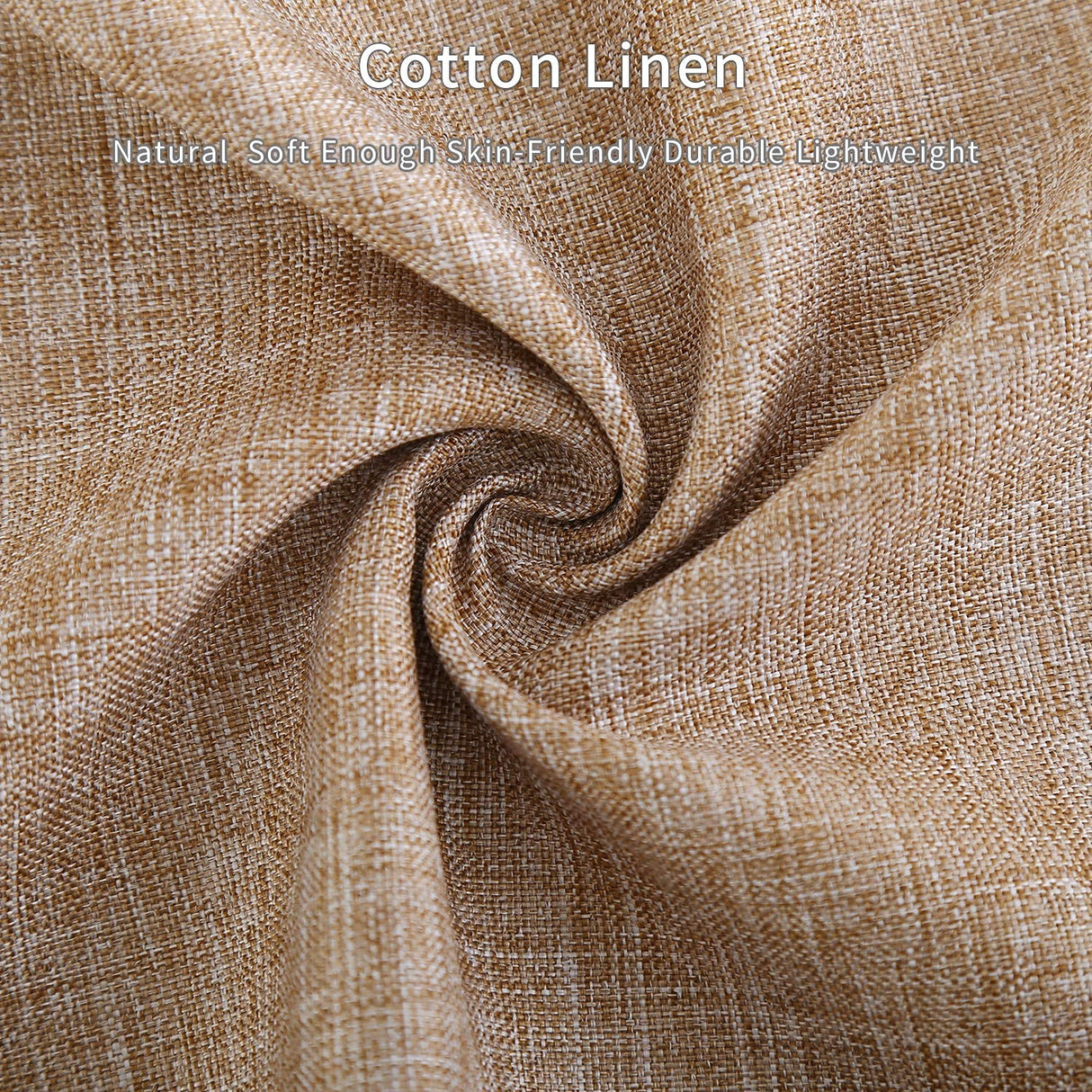 Tosewever Decorative Linen Table Runner Farmhouse Style Tabletop Collection 14 x 72 Inches Table Runners for Everyday Dining Wedding Party Holiday Home Decor (14" x 72", Light Coffee/Straight) Tosewever