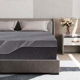 Dyonery 14 inch Full Mattress Memory Foam Mattress in a Box, CertiPUR-US Certified, Fiberglass Free, Cooling Gel Double Mattress, Made in USA, 75" × 54" × 14", Medium Dyonery