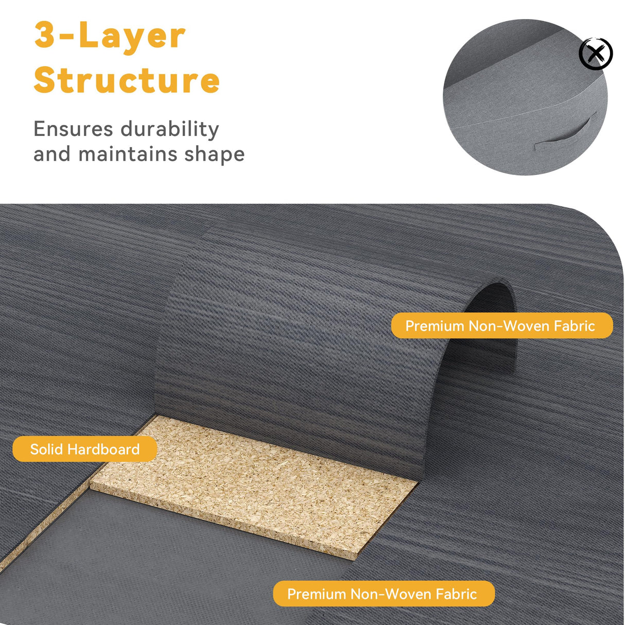 DWVO Dresser with 9 Drawers - Fabric Storage Tower, Organizer Unit for Living Room, Hallway, Closets - Sturdy Steel Frame, Wooden Top & Easy Pull Fabric Bins DWVO