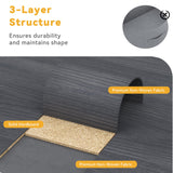 DWVO Dresser with 9 Drawers - Fabric Storage Tower, Organizer Unit for Living Room, Hallway, Closets - Sturdy Steel Frame, Wooden Top & Easy Pull Fabric Bins DWVO