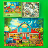 500 Piece Puzzles for Adults - Jigsaw Puzzles - Country Store Kribin