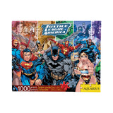 AQUARIUS DC Comics Puzzle Justice League (1000 Piece Jigsaw Puzzle) - Officially Licensed DC Comics Merchandise & Collectibles - Glare Free - Precision Fit - 20 x 27 Inches AQUARIUS