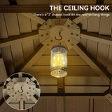 YITAHOME 10x10ft HardTop Gazebo with Nettings and Curtains, Heavy Duty Double Roof Galvanized Steel Outdoor Combined of Horizontal Vertical Stripes Roof for Patio, Backyard, Deck, Lawn (Bronze) YITAHOME