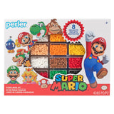 Perler Nintendo Super Mario Fused Bead Kit, 4,385 Pieces, 8 Patterns, Includes Pegboard & Ironing Paper, Create Mario, Luigi, Yoshi & More Perler