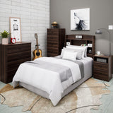 Prepac Astrid Tall Brown Dresser: 16"D x 20"W x 52"H, 6-Drawer Chest for Bedroom by Prepac - Perfect Chest of Drawers for Ample Storage, Espresso Prepac