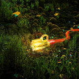 HUANCHAIN 12/3 Gauge Heavy Duty Outdoor Extension Cord 50 ft Waterproof with Lighted end, Flexible Cold-Resistant 3 Prong Electric Cord Outside, 15Amp 1875W 12AWG SJTW, Orange, ETL huanchain