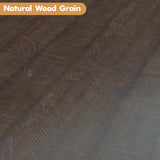 GarveeHome Bookcase 5 Shelf Arched Bookshelf 71.65in Tall Bookcase Farmhouse Display Storage Rack Wooden Bookshelves for Home Office, Living Room (Brown) GarveeHome