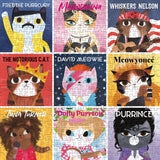 Mudpuppy Music Cats 500 Piece Family Puzzle from Mudpuppy - 20" x 20" Jigsaw Puzzle of Your Favorite Music Legends in Cat Form, Perfect for Hours of Family Fun, Ages 8+ Mudpuppy