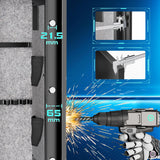 Superday 3-5 Rifle Gun Safe, Quick Access Large Gun Safe for Rifles and pistols with Keyboard Lock, Electronic Locking Gun Cabinet Rifle Safe with Gun Safes Pocket and Rifle Rack for Home Superday