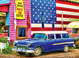 RoseArt - Kodak Premium - Route 66-1000 Piece Jigsaw Puzzle for Adults RoseArt